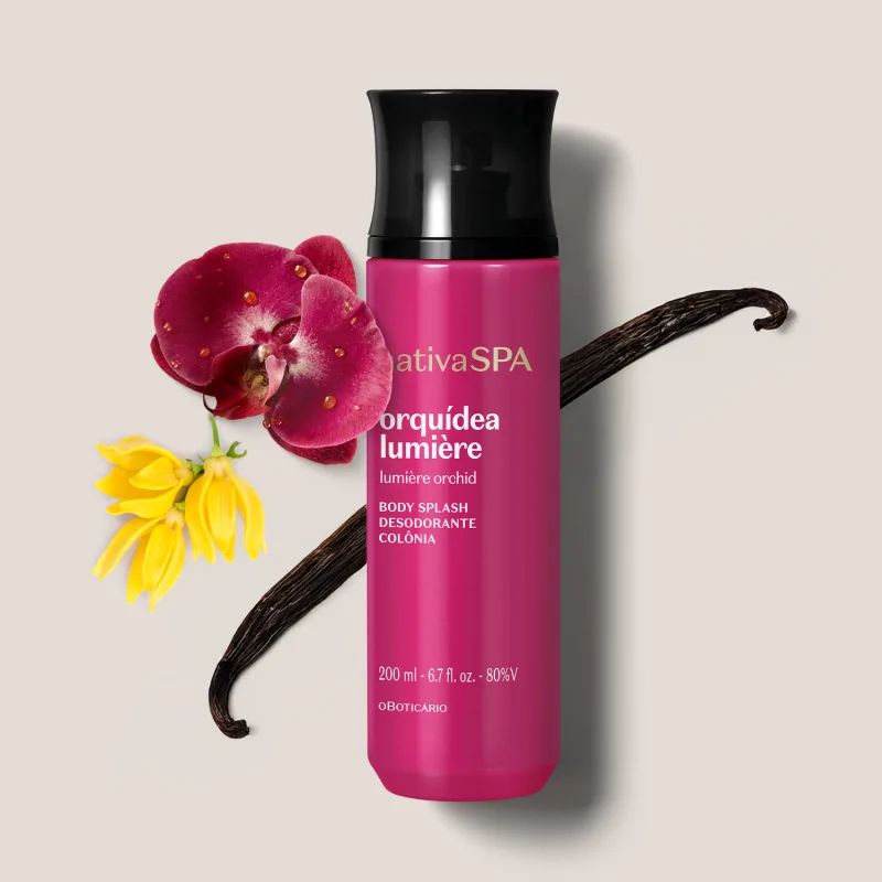 BODY SPLASH DESODORANTE NATIVA SPA ORQU�DEA LUMIRE 200ML